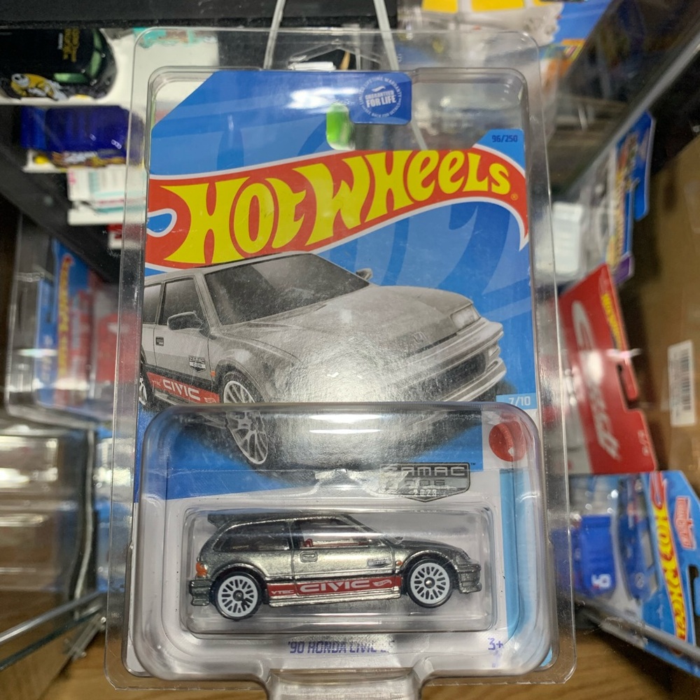 Hot Wheels 90 Honda Civic - Silver